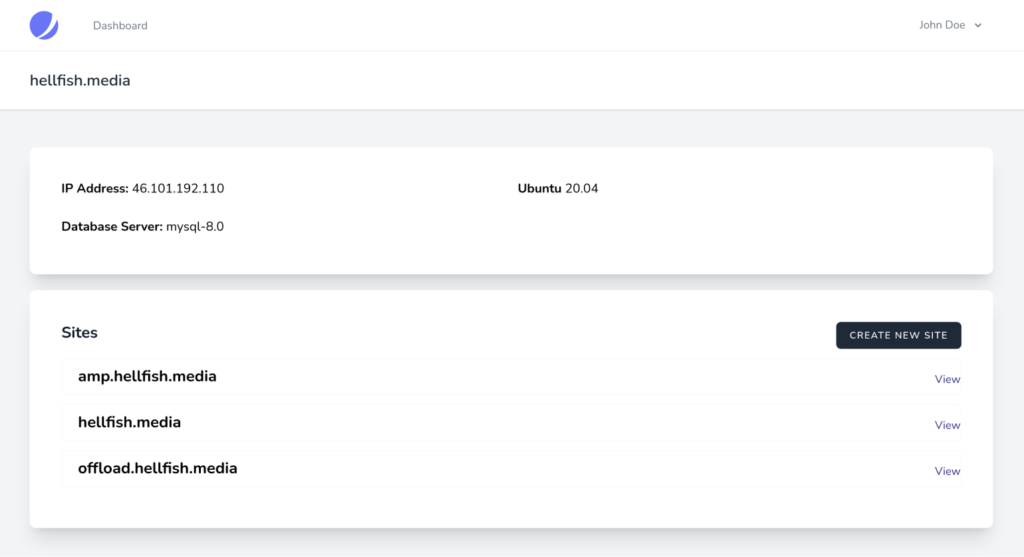 Create a Custom SpinupWP Dashboard in Under 30 minutes Using Laravel ...