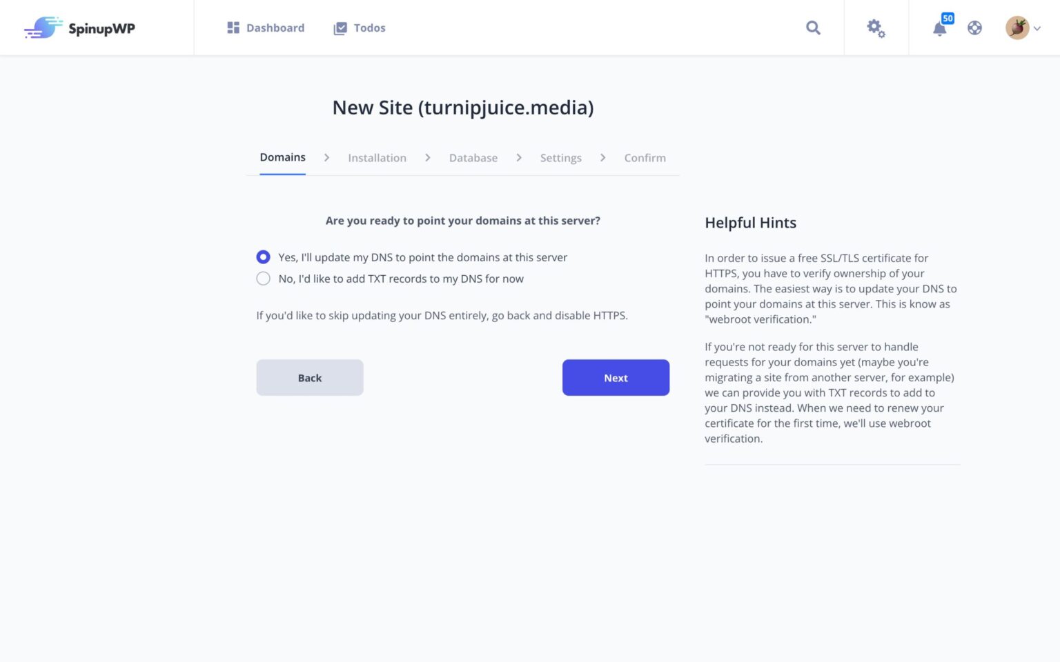 Getting Started - SpinupWP