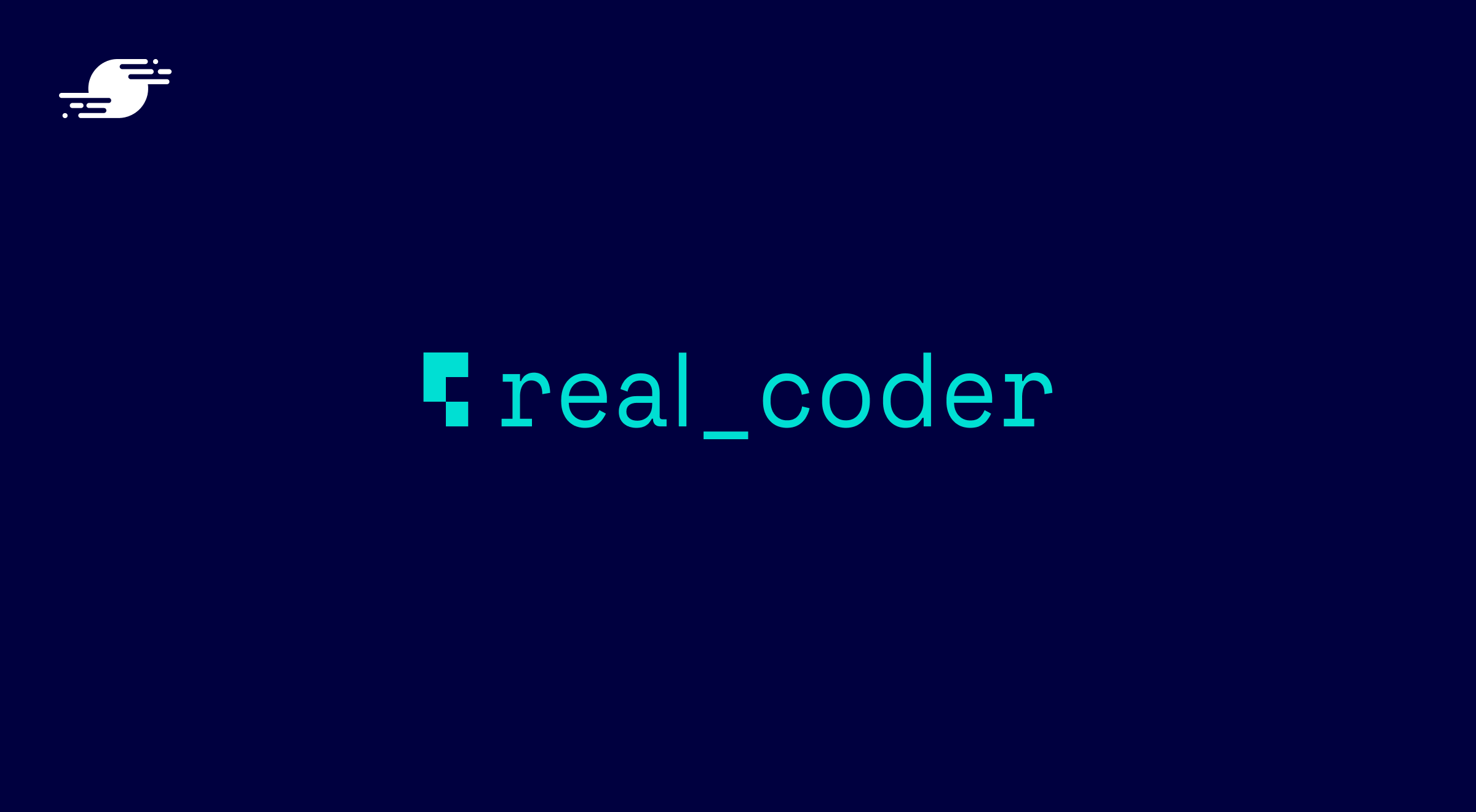 RealCoder logo image